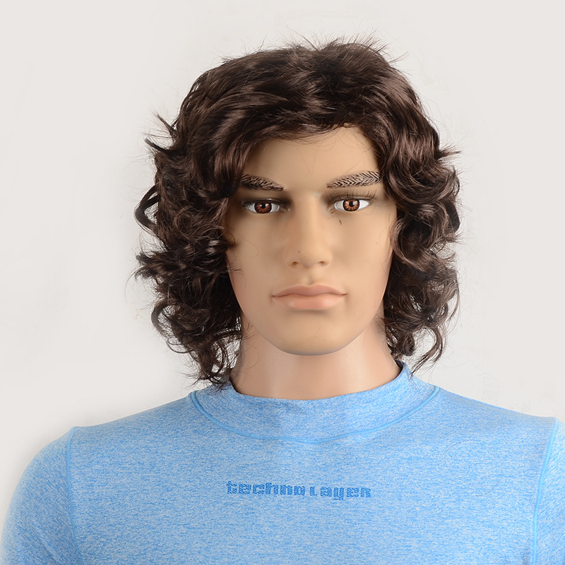 Curly lifelike wig