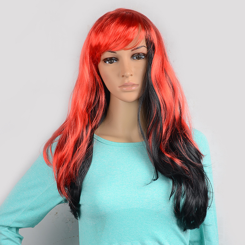 AliExpress Cos fashion wig wholesale long curly hair cosplay wig super low price factory direct curly hair AliExpress Cos fashion wig wholesale long curly hair cosplay wig super low price factory direct curly hair