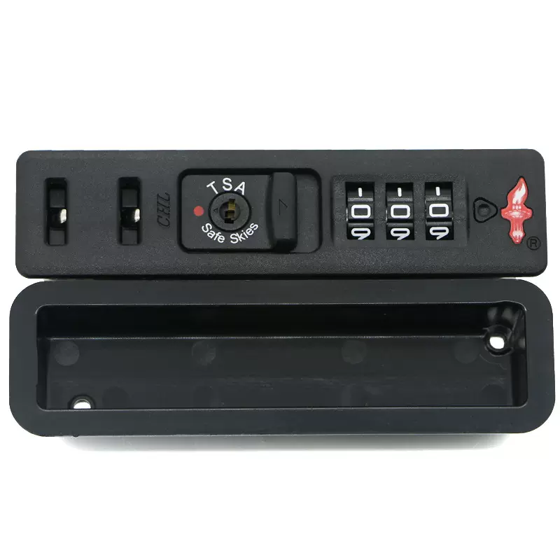 时尚精美箱包固定锁 TSA海关锁硬箱配件海关固定锁行李箱密码锁厂