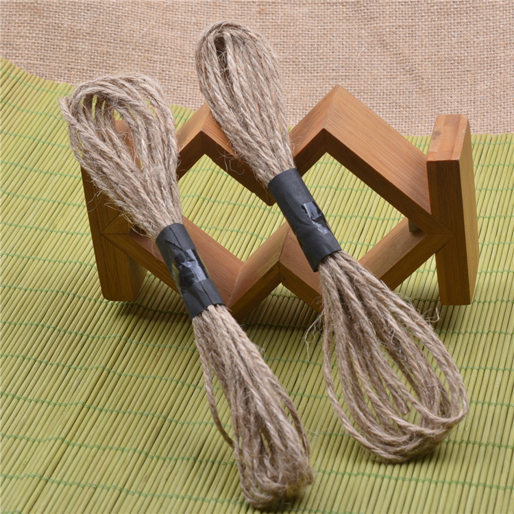 蛇牛皮纸黄麻绳花艺圣诞装饰捆绑麻绳diy手工细麻线多规格装饰绳