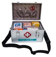 家庭铝合金医药箱出诊手提箱子收纳多层药品收纳医家用小箱子