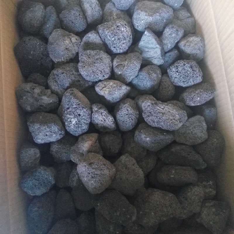 川石矿业供应多肉火山石 黑色火山石 鱼缸火山岩 火山岩