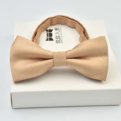 Korean style fashion point bow tie wedding silver point bow tie formal business bow tie trendy bow tie men's wholesale