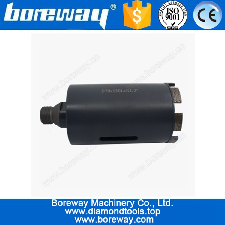 热销CNC石材加工钻管 CNC花岗岩钻管 螺牙接口大理石开孔钻头