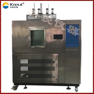 低温脆性试验机厂家供CREE-6004B多组橡胶材料低温脆性试验箱