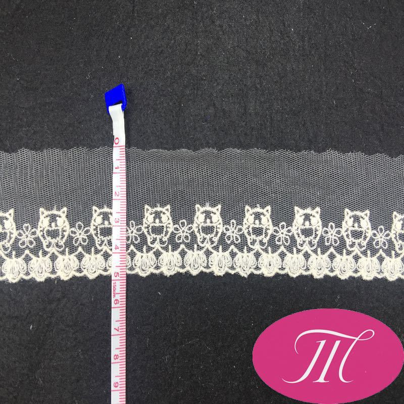 Lace Owl characteristic mesh lace accessories New children's…