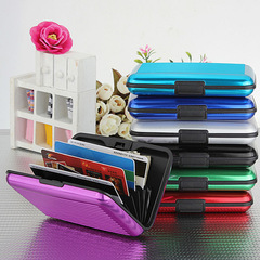 New Product Concertina RFID Blocking Bank Card Holder Credit Card Case Wallet