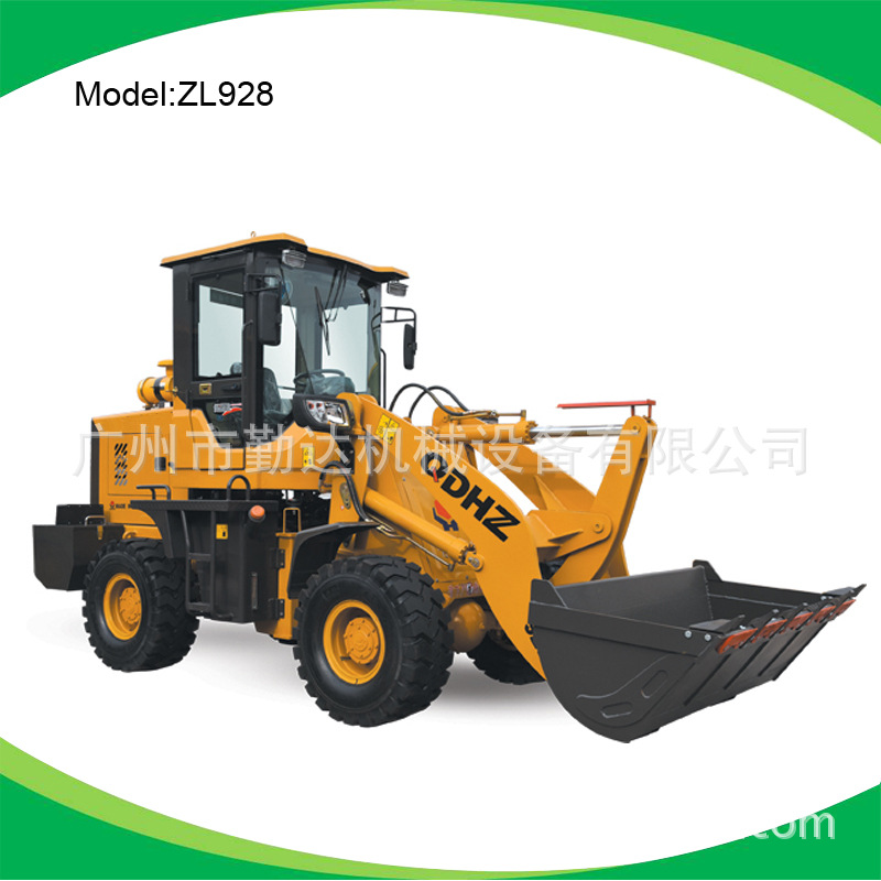 花都区厂家自销928型轮式全液压铲车，四驱四缸无级变速装载机