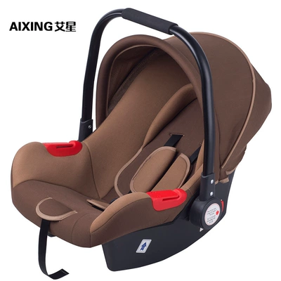 Car Safety Seat Children: Car child safety seat - coffee