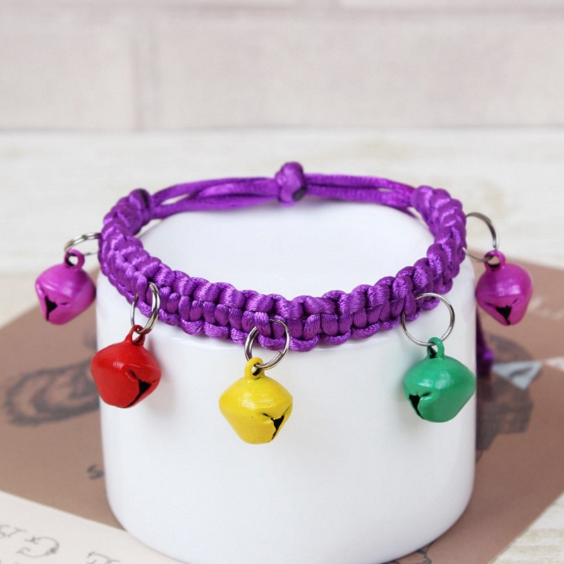 Collar de gato Z tejido a mano collar de mascota colorido collar de perros gatos pequeños y medianos collar general lote de joyas