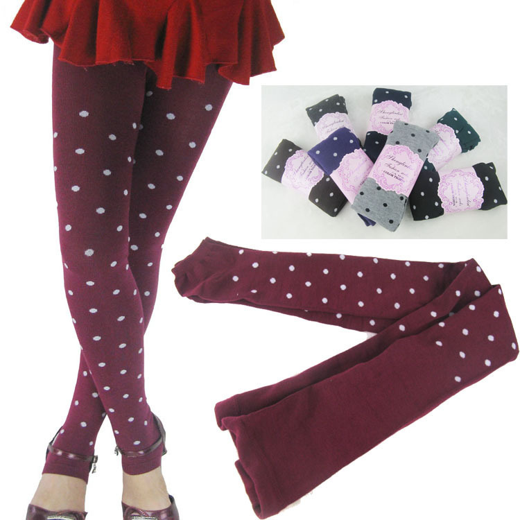 Dot Dot Pantyhose, Versatile Leggings, Autumn and Winter Hot Sale, 2024 Fashionable Leggings, Thermal Pants, Seamless One-Piece Pants