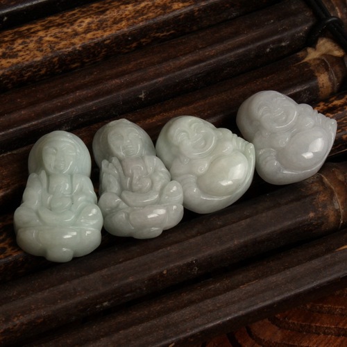 Jade Guanyin Pendant A-grade Myanmar Jade Jewelry Pendant Jade Guanyin Buddha Bodhisattva Necklace Pendant