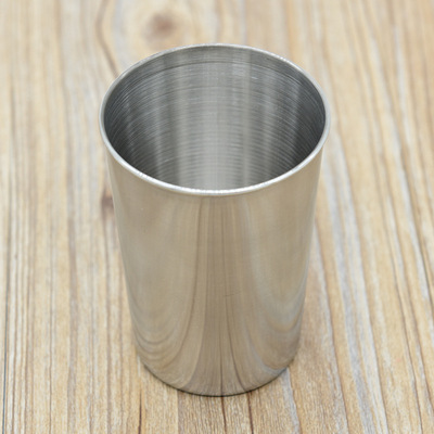 Stainless steel Cup white wine Readily Cup Brush teeth Gargle glass Large glass Beer mug 76g