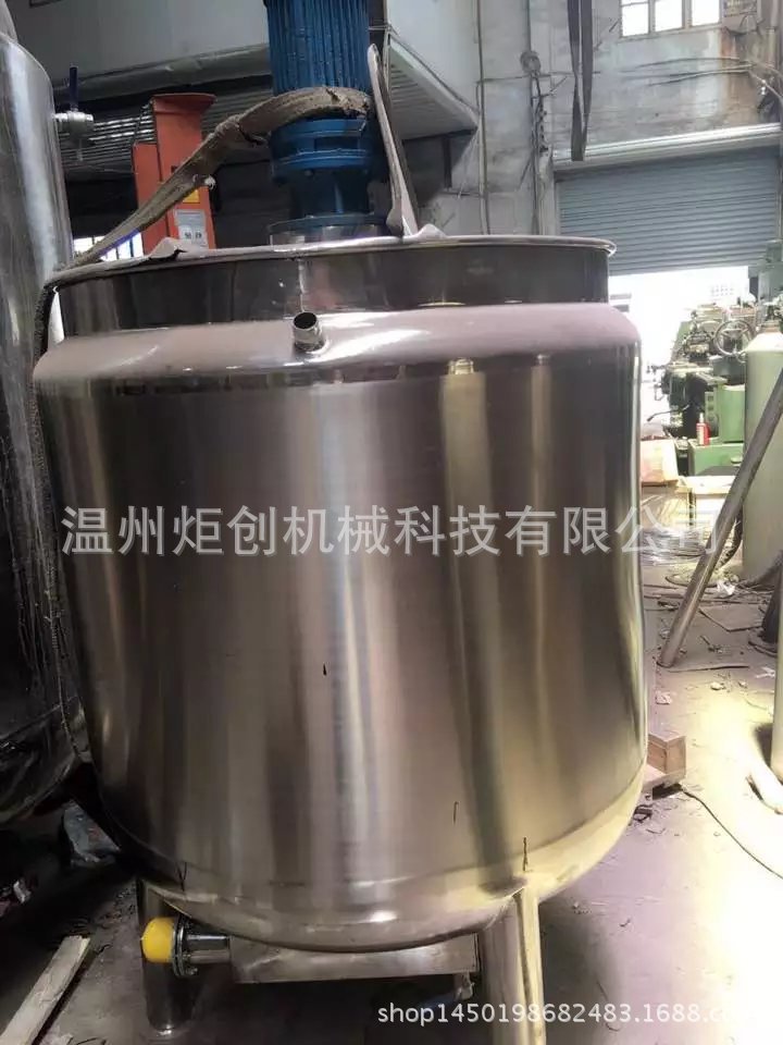 反应釜 电加热小型500L 1000L搅拌发酵机械设备高压不锈钢
