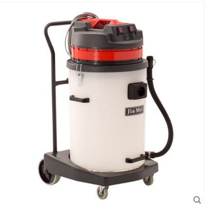 嘉美 BF581A 塑料桶双马达吸尘吸水机 70升  耐酸碱桶