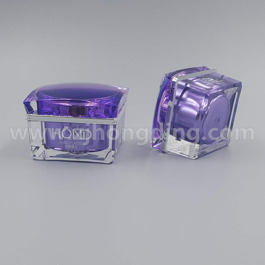 亚克力瓶/台款四方膏霜瓶/化妆品包装/四方化妆品包装容器