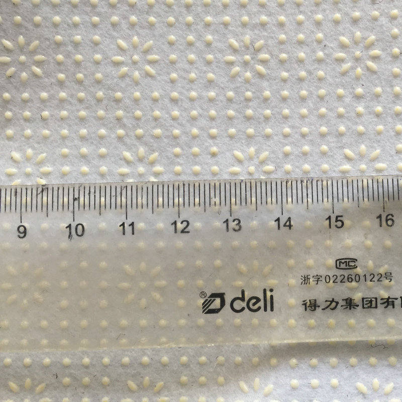 硅胶PVC环保点塑布耐用针刺无纺布汽车内饰地垫地毯用防滑无纺布