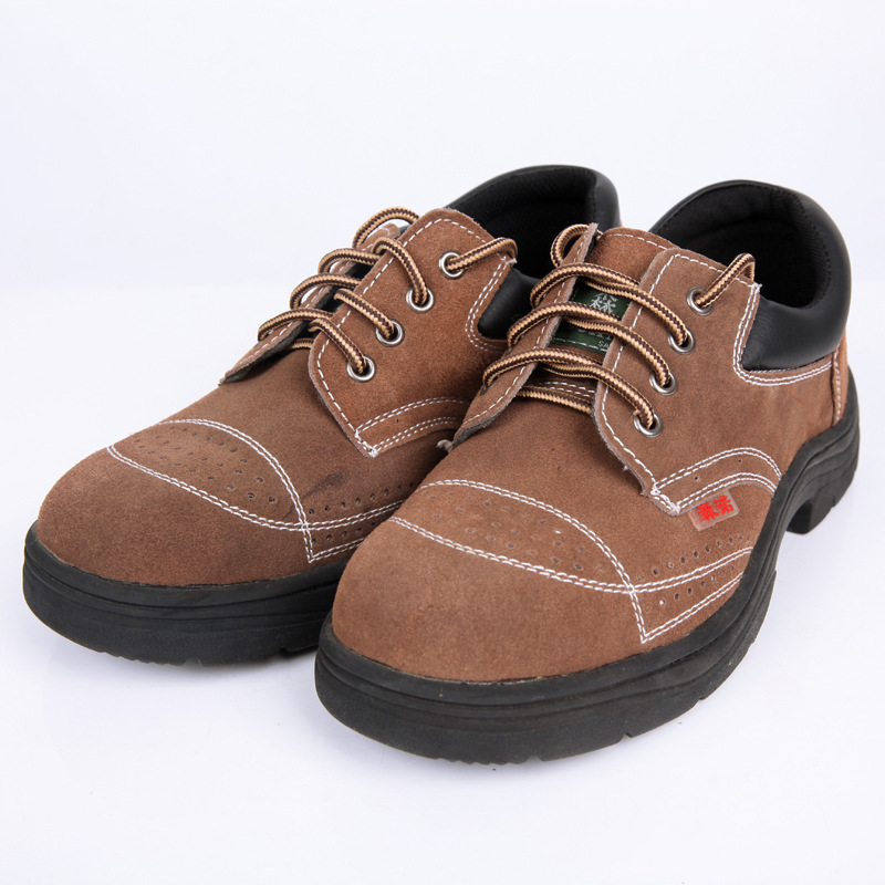 批发新款劳保工作鞋防砸防穿刺皮鞋工地工厂车间汽修工作鞋