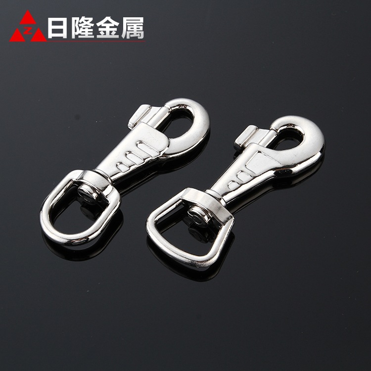 优质网商供应59Z/60Z/60ZT 扁钩电镀钩扣宠物扣黑镍狗扣马具扣