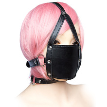 义乌成人SM刑具情趣用品情趣头戴马具型口球口塞另类口枷束缚玩具