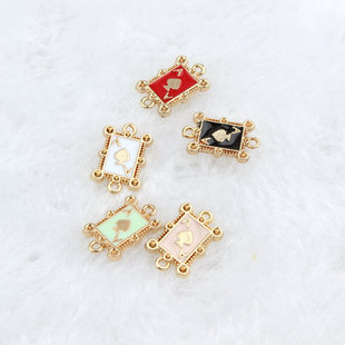 diy�n���Ʒ���K��ɫ���ͺϽ�С�����朵��� ��������A