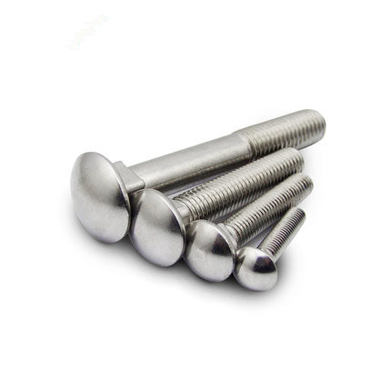304不锈钢马车螺栓半圆头方颈货架螺丝M10*20x35x60x70x80x90M12