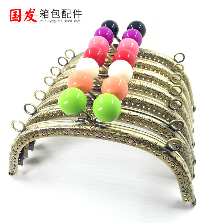 16.5Cm arco dragón y flor de fenotigo caramelo cabeza oro [plano] 24 colores 0457 - GT