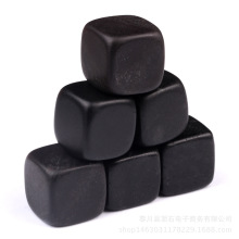 威士忌冰酒石天然冰块黑色玄武岩冰粒大理石whisky stones 亚马逊