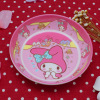 Cartoon cute dinner plate, tableware for feeding