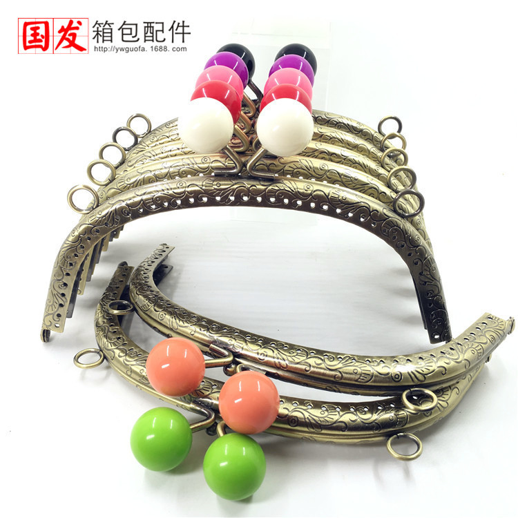 16.5Cm arco dragón y flor de fenotigo caramelo cabeza oro [plano] 24 colores 0457 - GT