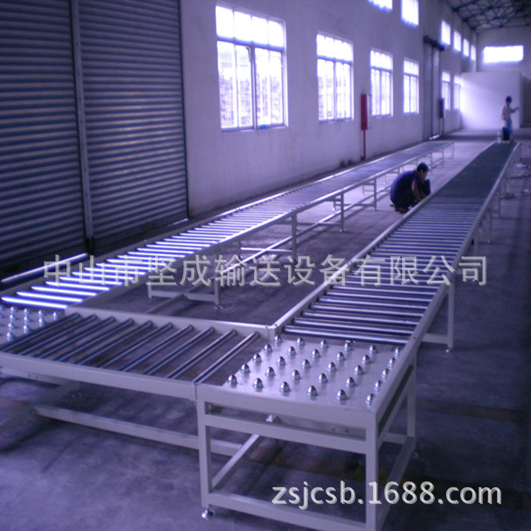 广东中山厂家直销滚筒流水线 手推式滚筒线 物流滚筒输送线输送机