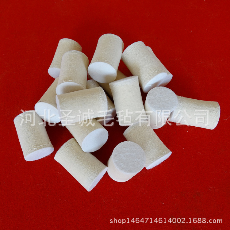 供应小羊毛毡轮 小型毛毡 抛光毛毡小片 毛毡轮大全