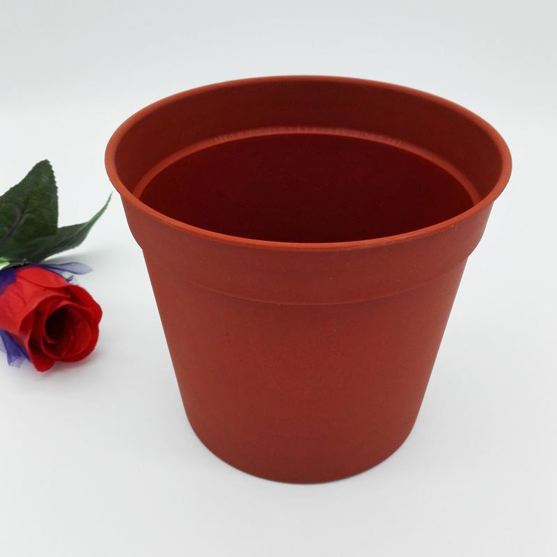 I1243 poco rojo esmerilado maceta florero jardinería Yiwu binario casa al por mayor tienda de dos yuanes