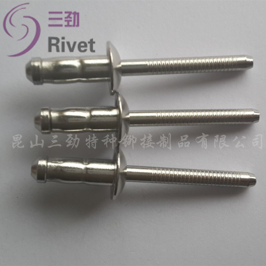 鼓型铆钉 304 316不锈钢圆头单鼓股拉铆钉结构型海马单鼓抽芯铆钉