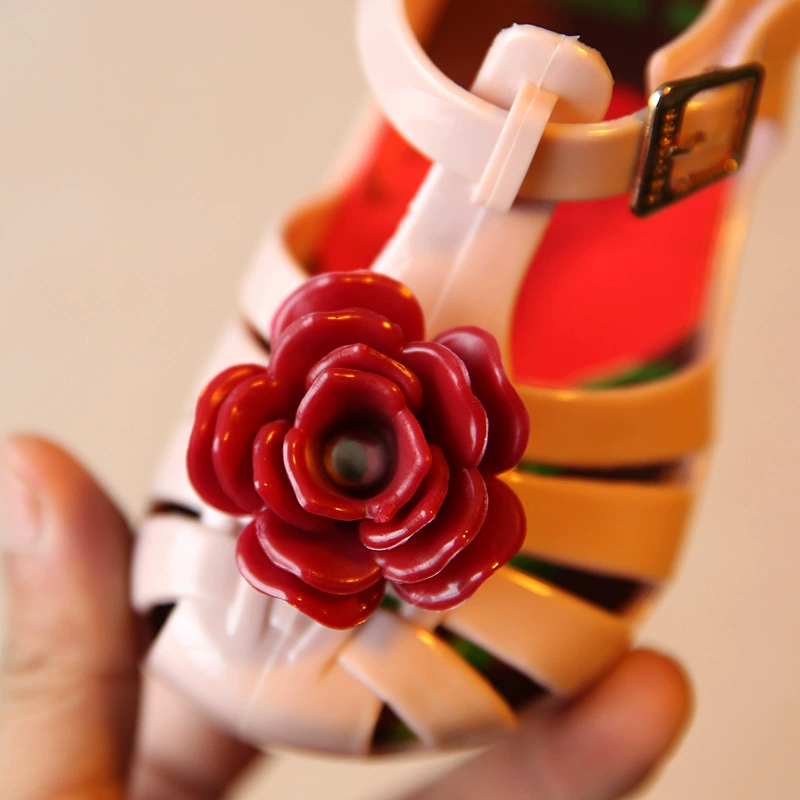 2022 новый mini sed принц цветы желе обувь сандалии дышащая детская обувь спот jelly shoes