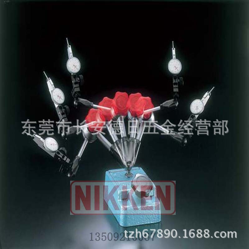 日本日研刀柄UDS-1日研NIKKEN机械式测量表座万向磁性表座