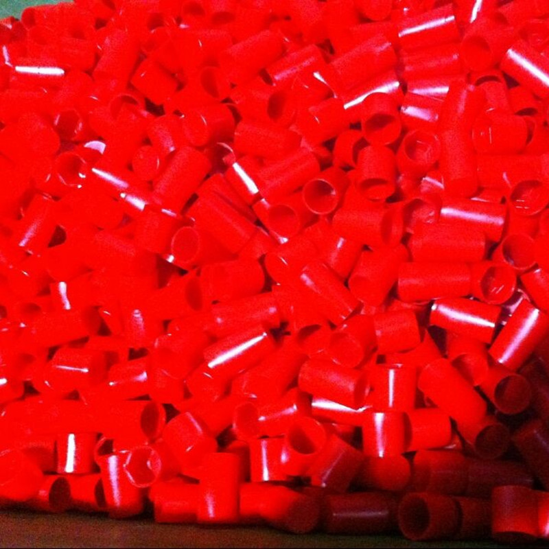 星光科技 b19钎杆护丝帽注塑加工塑料保护帽生产钻杆螺纹保护器