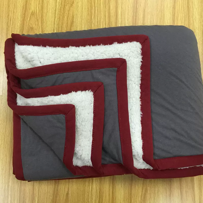 一年四季舒棉绒全棉汗布柔软环保耐用纯色毛毯 宝宝婴儿家纺毯子