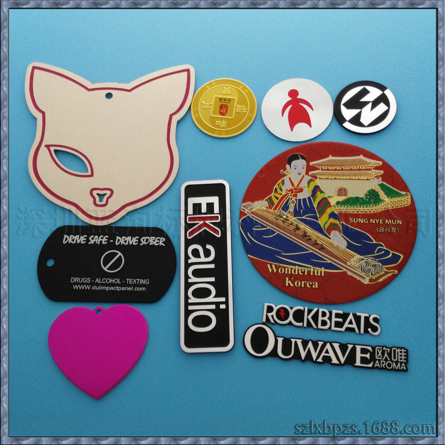 金属印刷铝标凹凸立体字不掉色箱包家具标识量大优惠打折