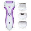 Cross-border recommendation 4-in-1 multi-functional women's shaver, rechargeable leg hair and armpit hair puller, electric foot grinder