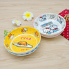 Cartoon cute dinner plate, tableware for feeding