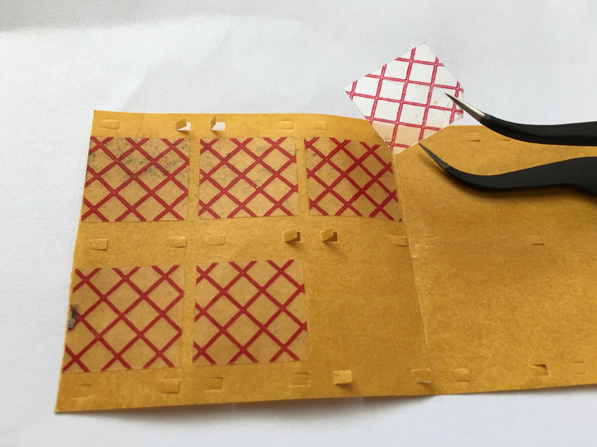 42.5*19MM tape复合型卷烟成型纸胶带China suzhou splicing film