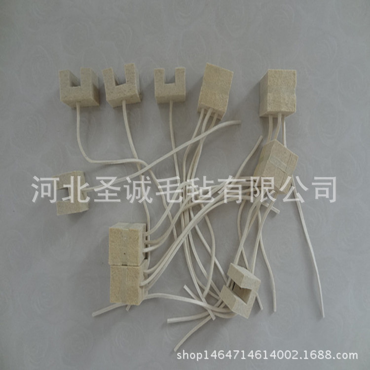 毛毡电梯块 涂油 润油电梯油盒毛毡块