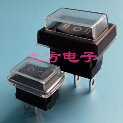 维诺尔供机床船形kcd1防水尘二档2脚大电流翘板式开关 船型开关