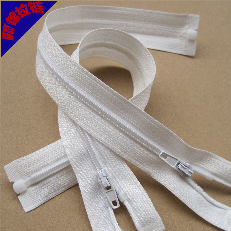 3号尼龙拉链单开口睡袋外套防晒服拉锁包包厂家批发服装带锁自锁