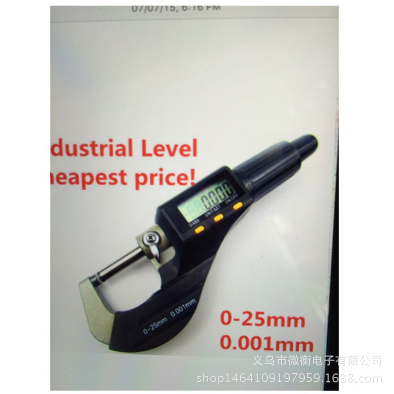 批发供应0-25MM数显千分尺一件起卖