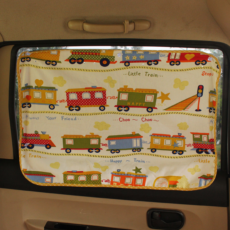 Cartoon Car Curtains for Sun Protection, Cooling, and Heat Insulation; Creative Children's Rear Seat Canvas Suction Cup Privacy Sunshade Car Curtain Cartoon Car Curtains for Sun Protection, Cooling, and Heat Insulation; Creative Children's Rear Seat Canvas Suction Cup Privacy Sunshade Car Curtain
