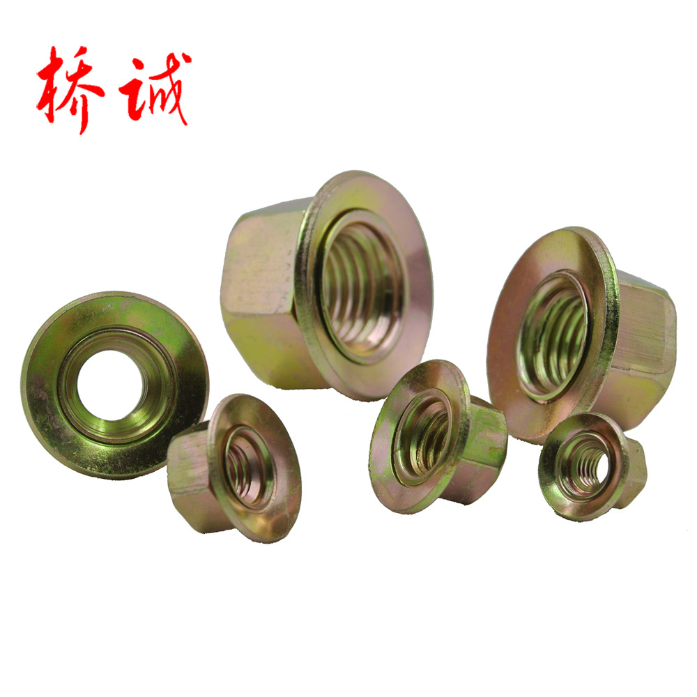 厂家供应强力锤钉壁虎一钉得转动链接嵌入式盘型螺母转动华司