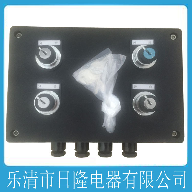 防爆钥匙钮控制箱 防爆防腐防水防尘箱三防箱 按钮箱防爆开关按钮