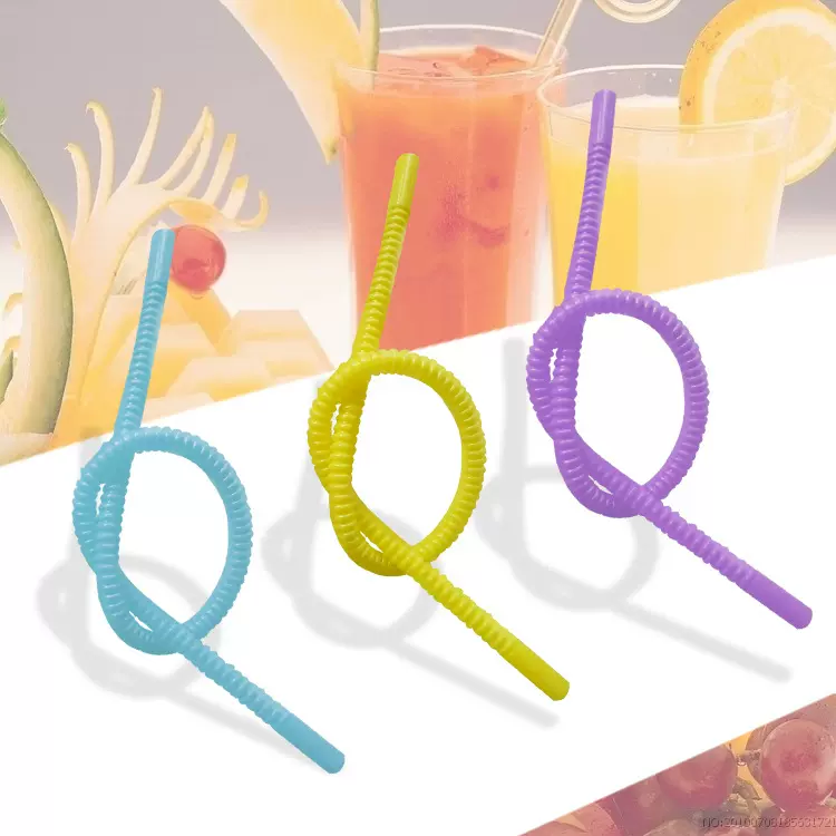 塑料波纹吸管儿童成人解压玩具螺纹管加长款运动水壶吸管批发pe管